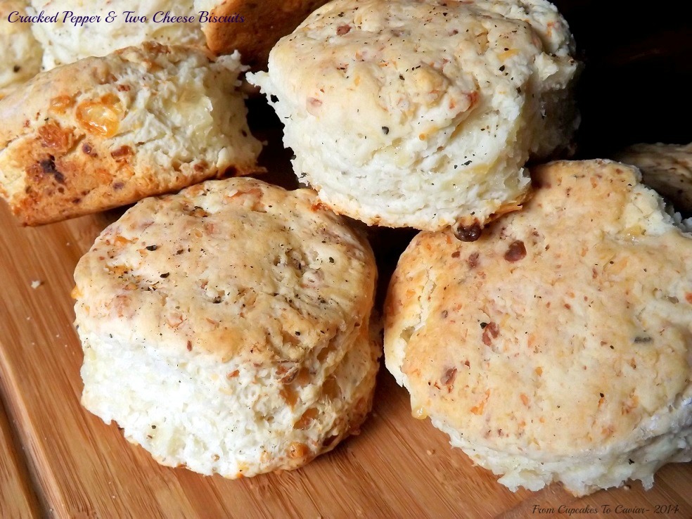 Cracked Pepper & Two Cheese Biscuits