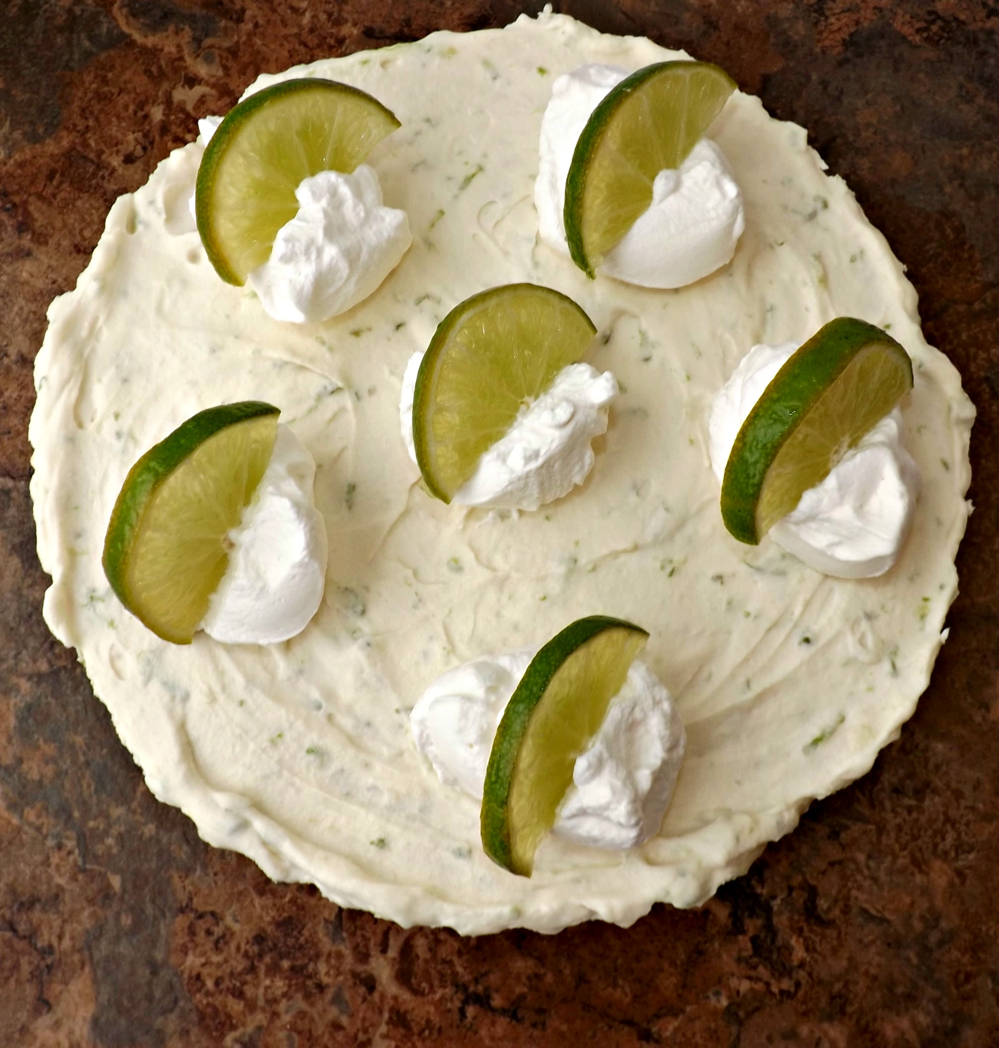 White Chocolate And Lime Mousse tart 3