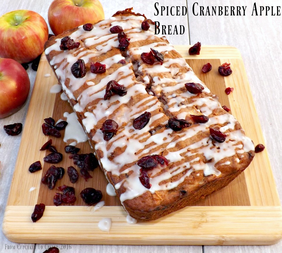 Spiced Cranberry Apple Bread