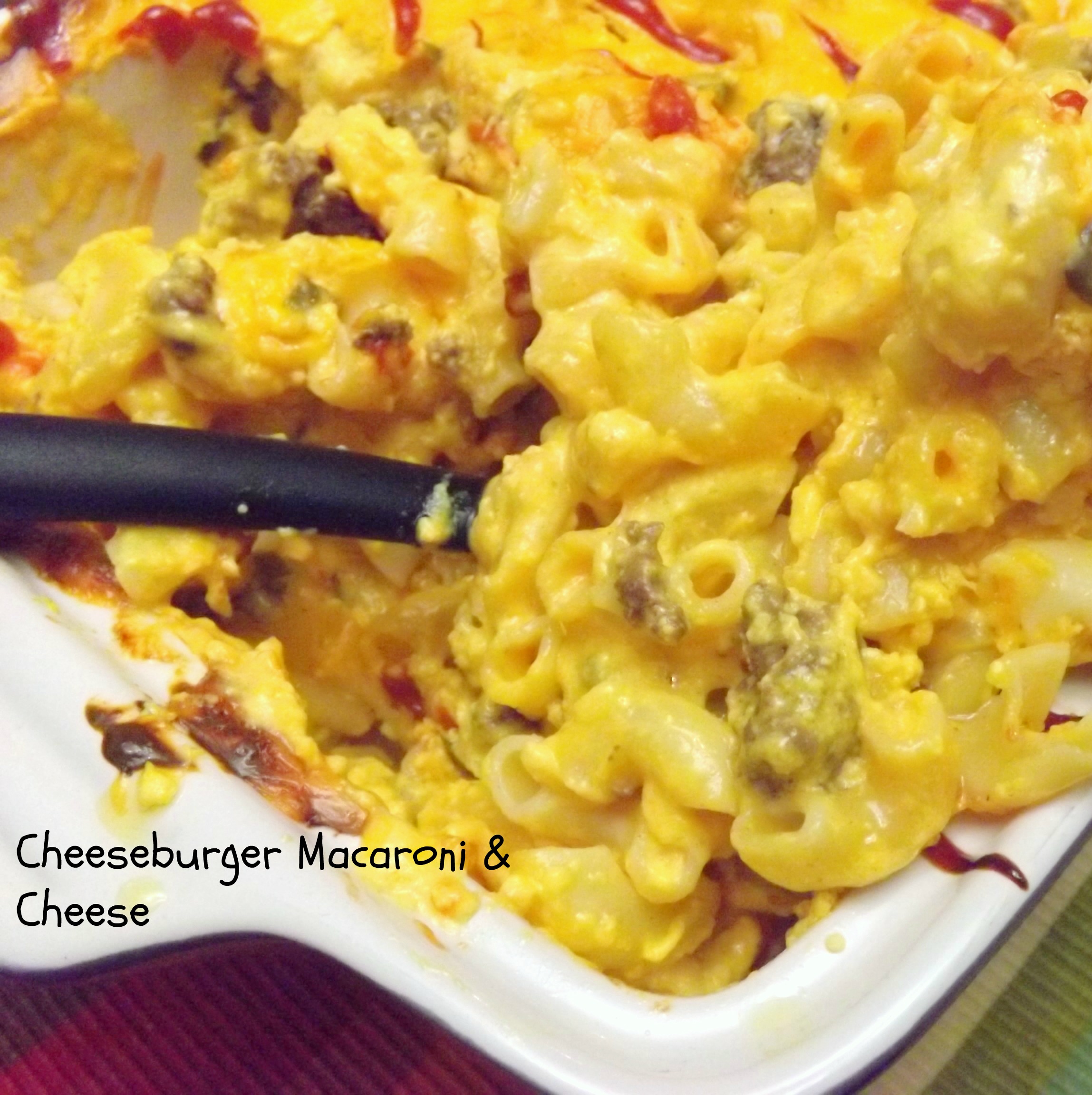 Cheeseburger Macaroni & Cheese