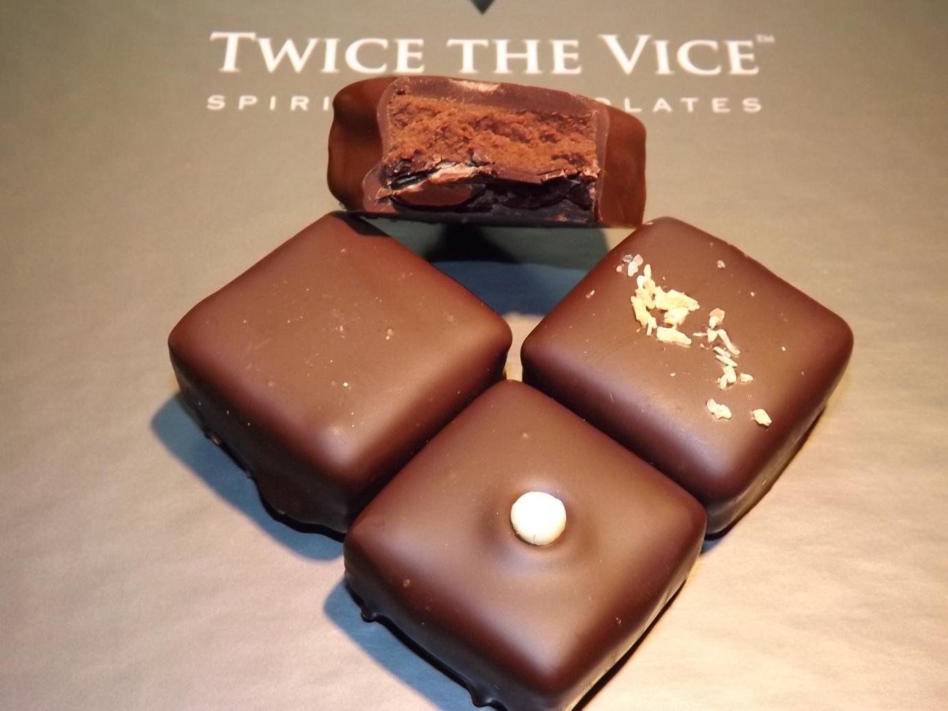 Twice The Vice sporited chocolates