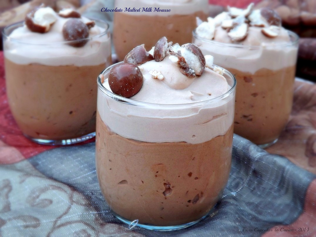 Chocolate Malted Milk Mousse