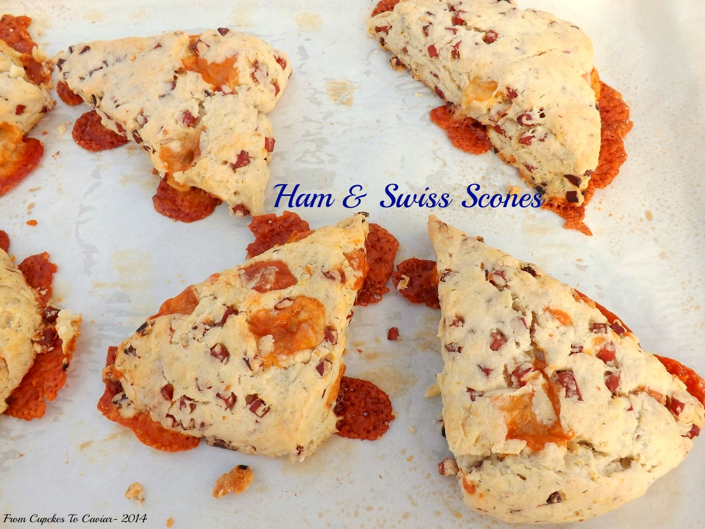 Ham & Swiss Scones