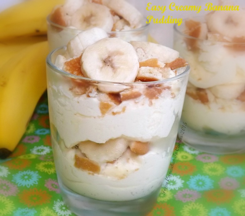 Easy Creamy Banana Pudding