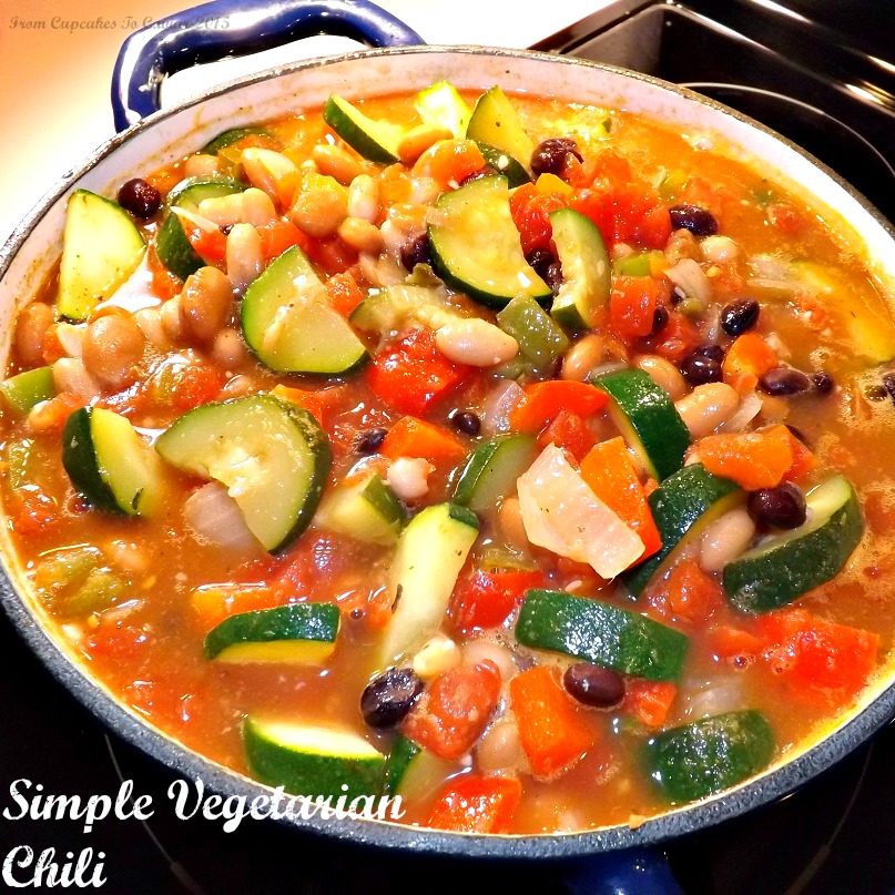 Simple,Hearty Vegetarian Chili