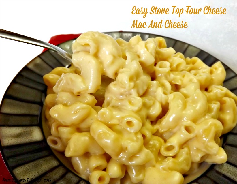 Easy Stove Top Four Cheese Mac And Cheese