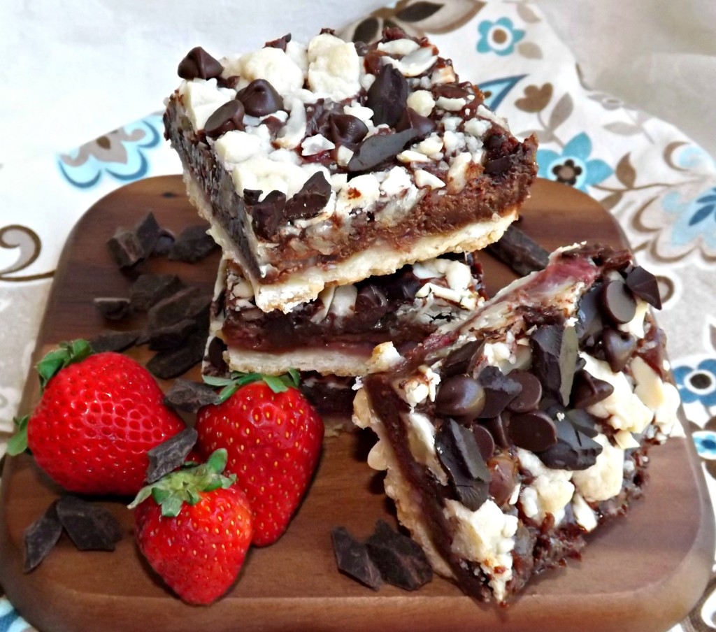 Chocolate Covered Strawberry Bars Recipe Redo From Cupcakes To Caviar