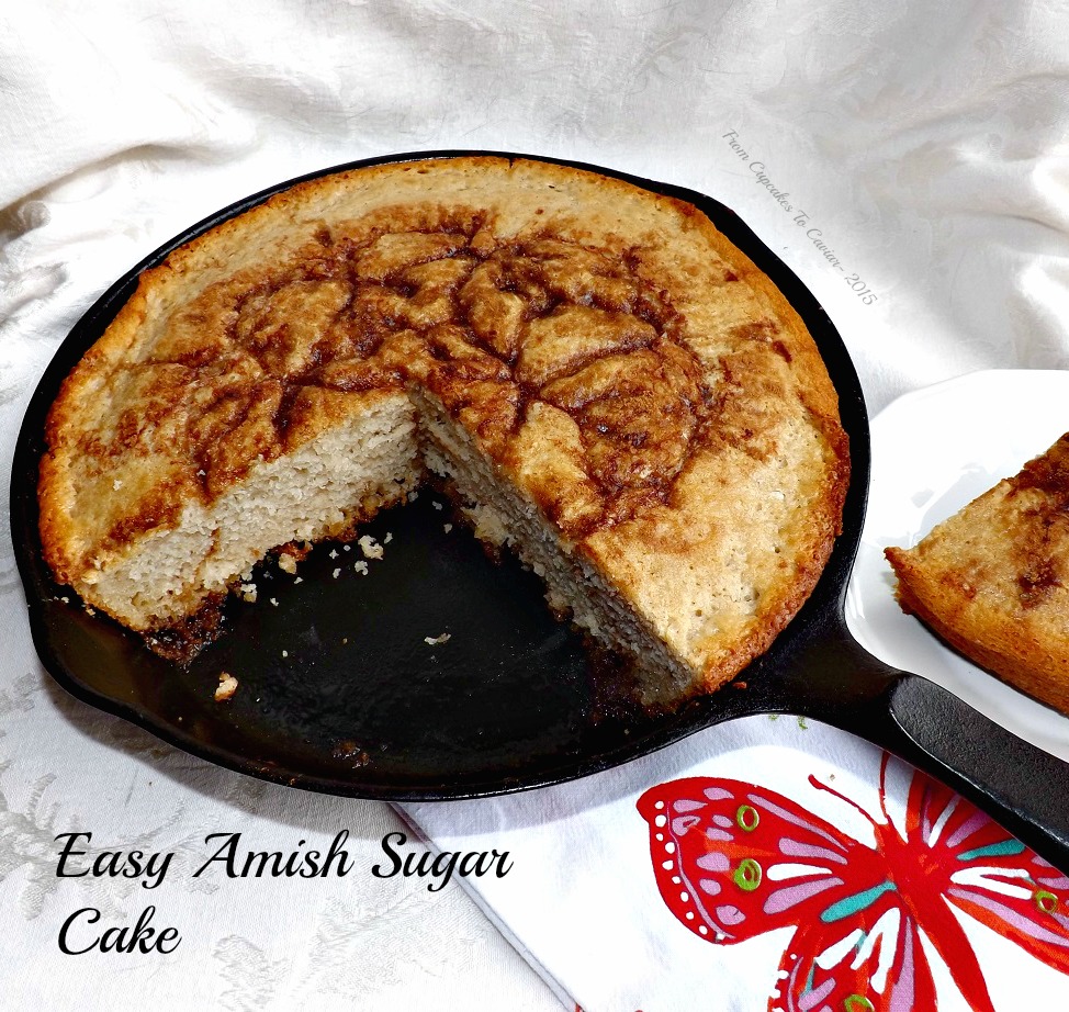Easy Amish Sugar Cake