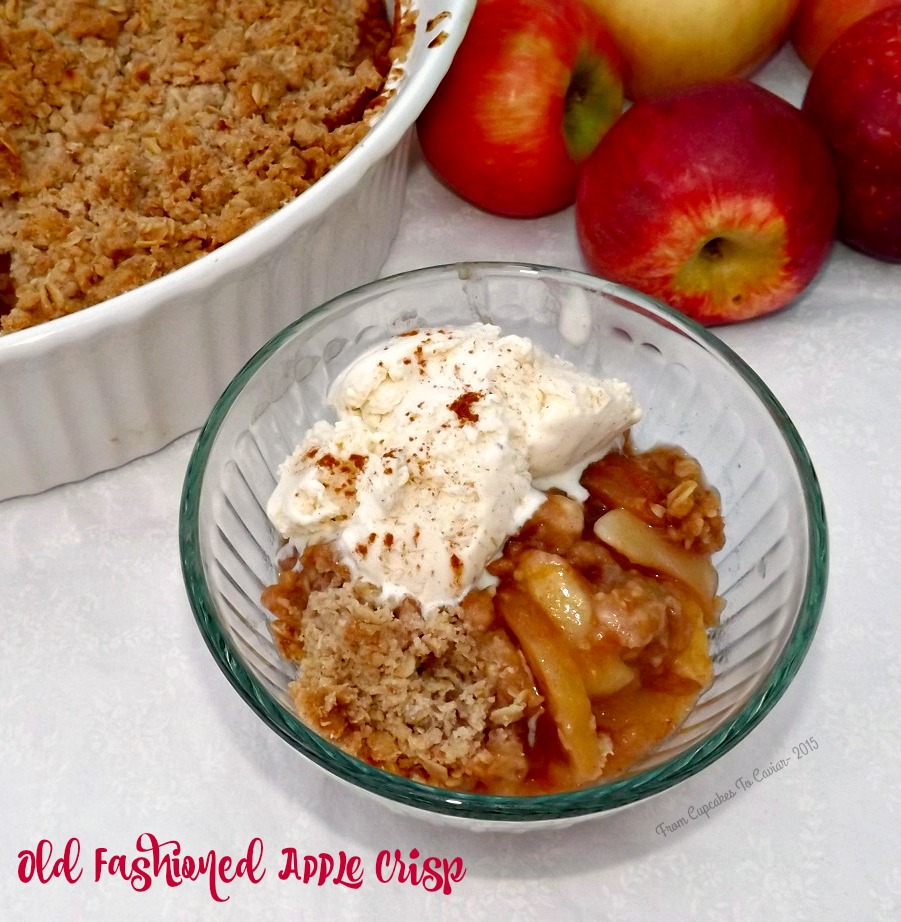 Old-Fashioned Apple Crisp Recipe, Ina Garten