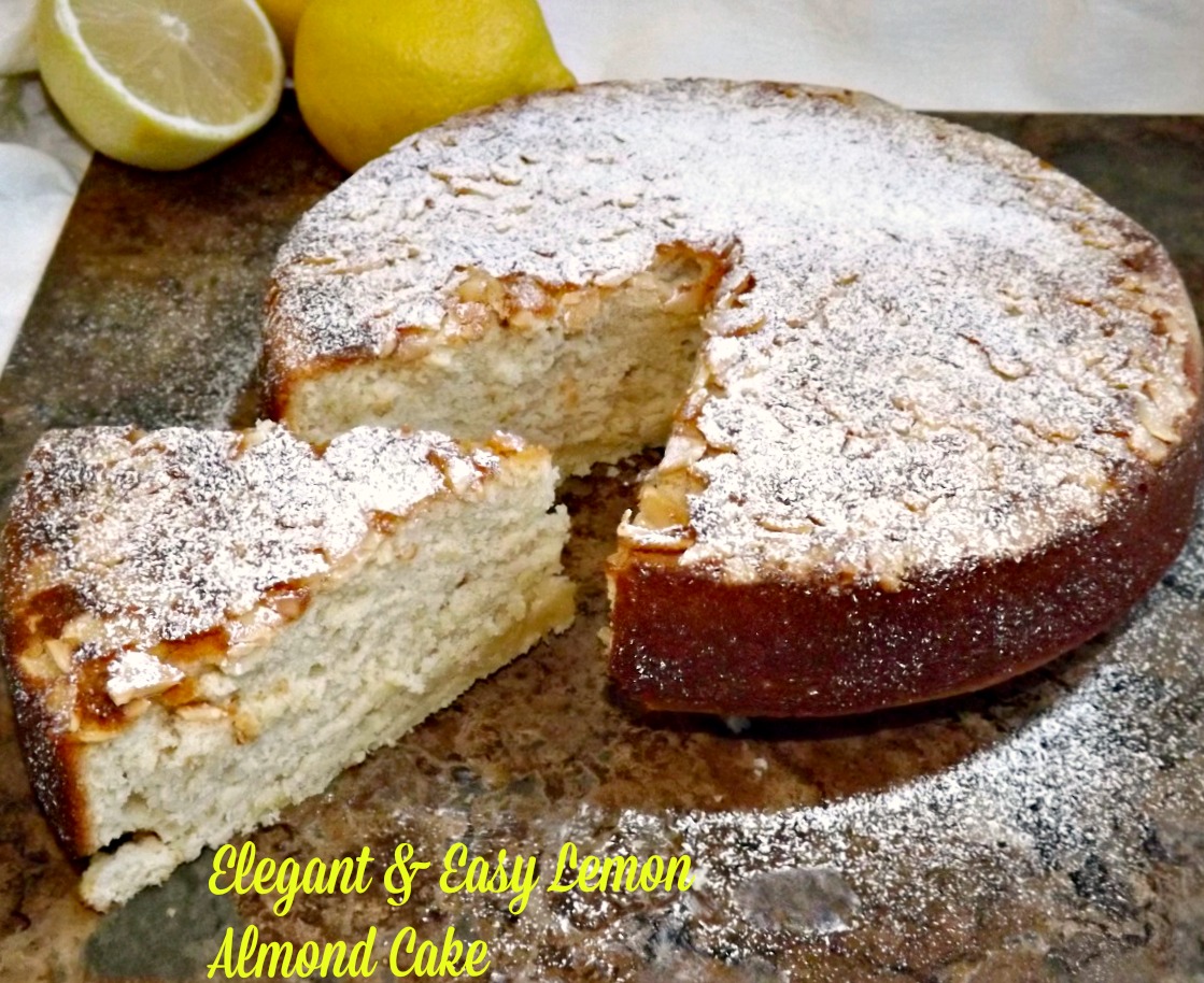 Elegant & Easy Lemon Almond Cake