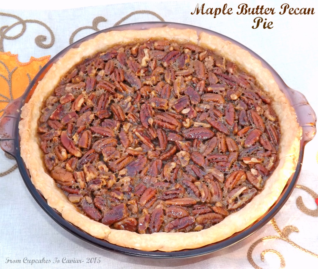 Maple Butter Pecan Pie
