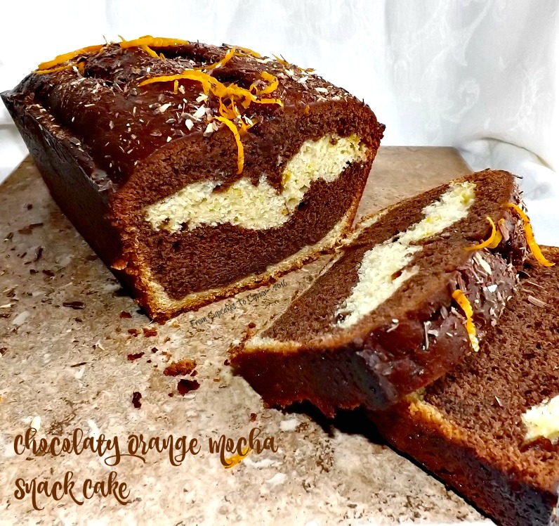 Chocolaty Orange Mocha Snack Cake 2